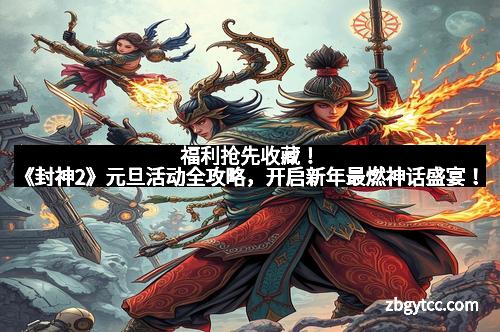 福利抢先收藏！《封神2》元旦活动全攻略，开启新年最燃神话盛宴！